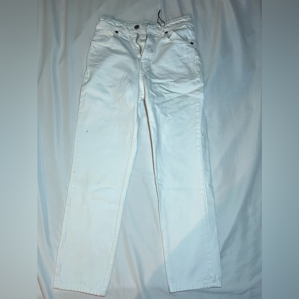 Zara white jeans